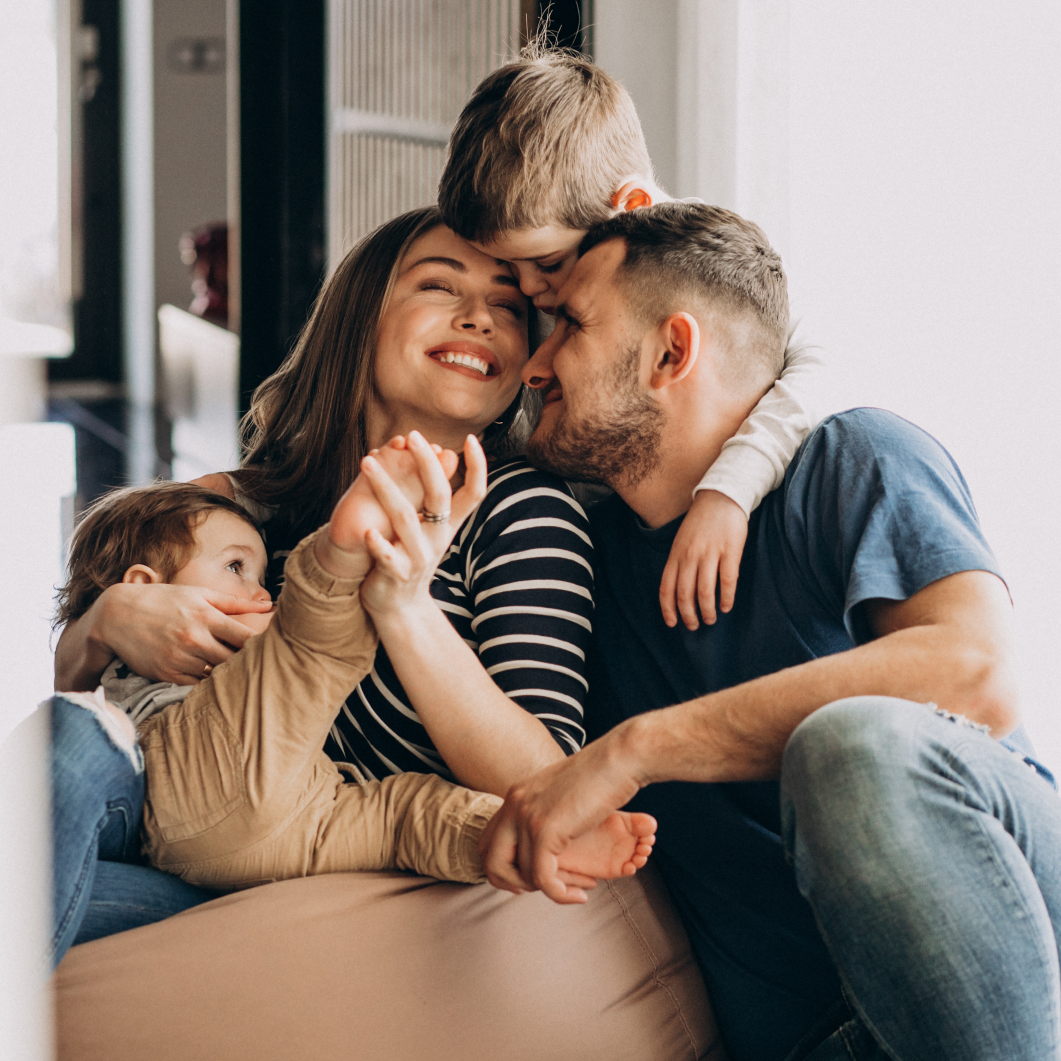 Imagem de uma Família feliz